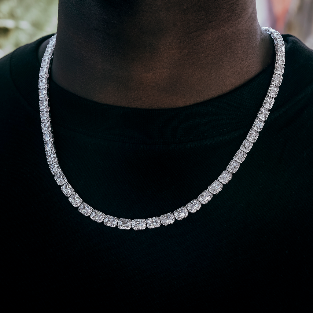 Retiazka diamant tăiat pernă tenis