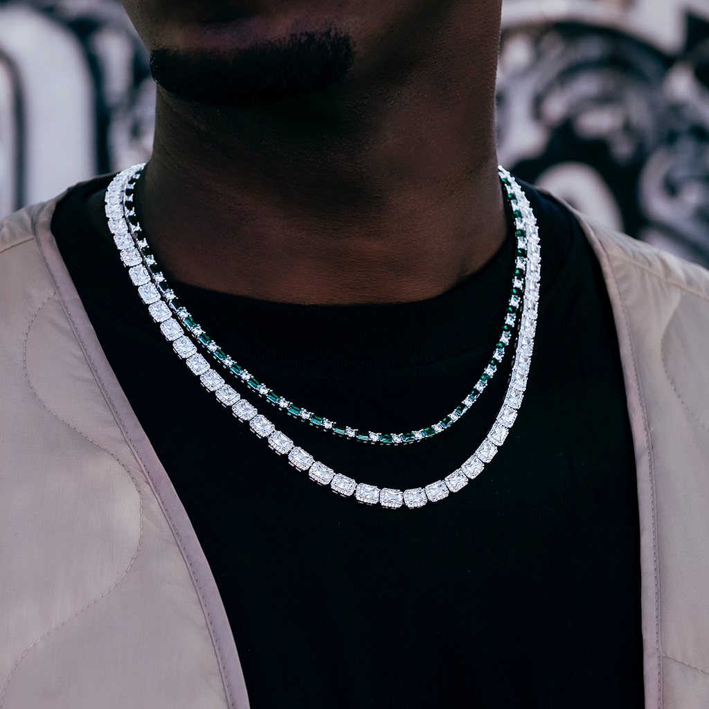 Retiazka diamant tăiat pernă tenis