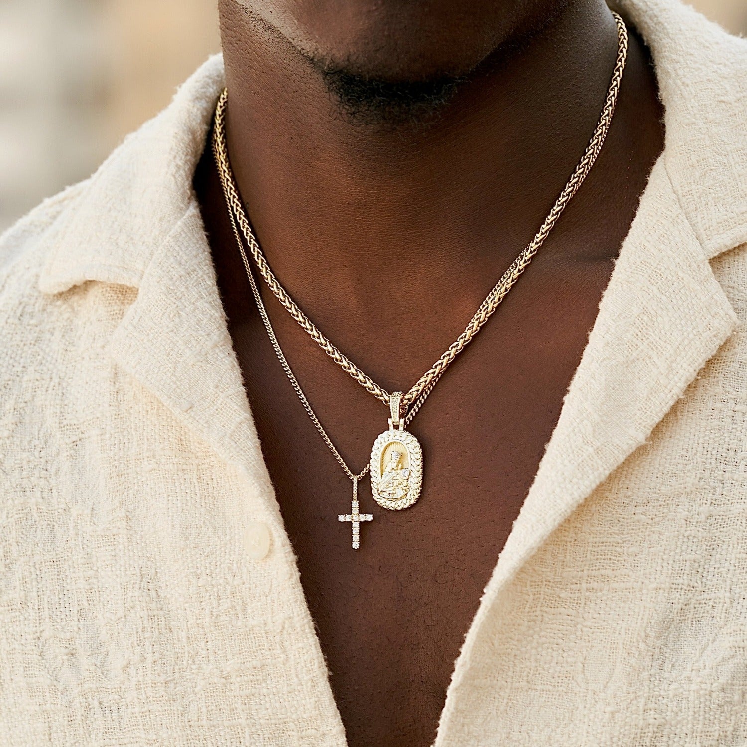 Zlatá retiazka Cuban - 2 mm