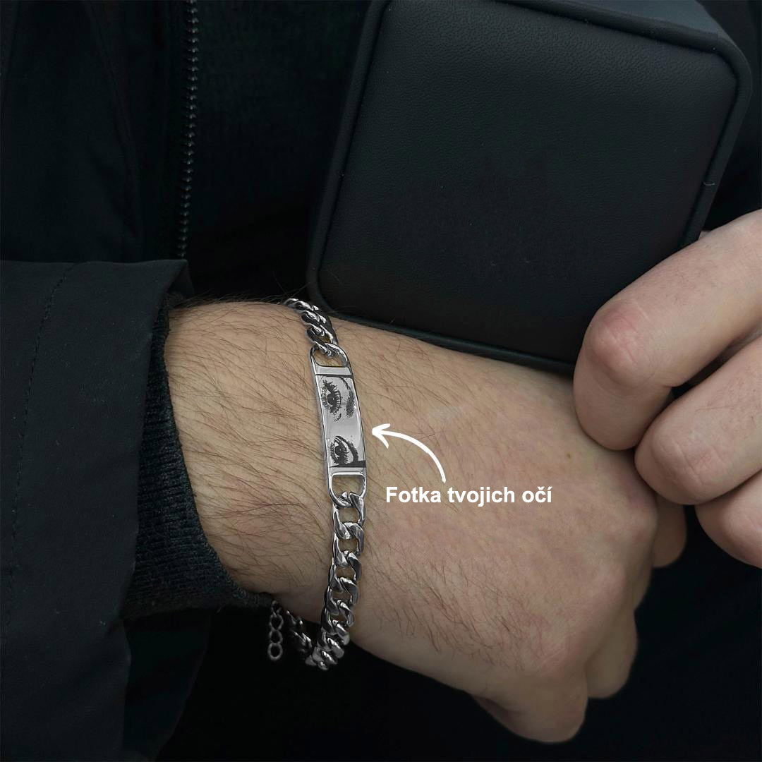 Foto Náramok s Gravírovanými Očami