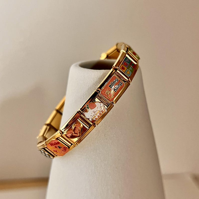 Kovovy Charms Náramok