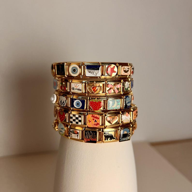 Kovovy Charms Náramok