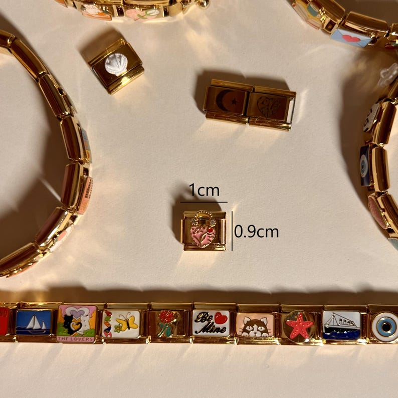 Kovovy Charms Náramok