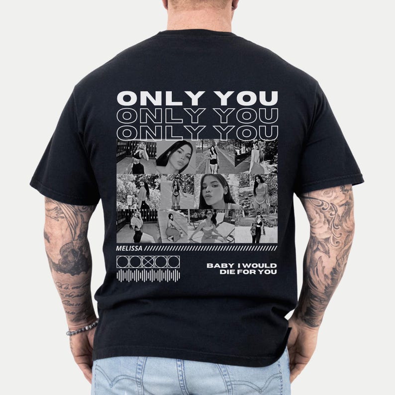 Personalizované tričko s fotokolážou