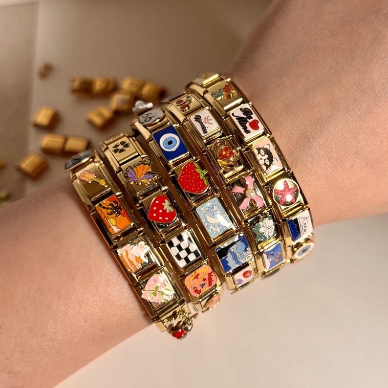 Kovovy Charms Náramok